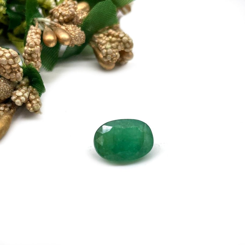 Emerald Gem stone - Zambia (Abundance & Wisdom)