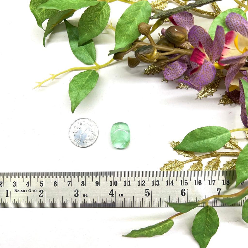 Fluorite with Pyrite Cabochons