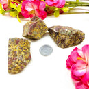 Fruit Jasper Rough / Azubilite (Inner strength & Protection)
