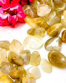 Golden Rutile Quartz Tumble (Psychic Communication and Protection)