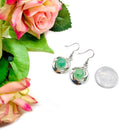 Green Aventurine Earrings (Luck & Abundance)
