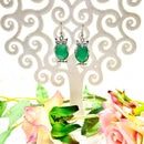 Green Aventurine Earrings (Luck & Abundance)