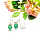 Green Aventurine Earrings (Luck & Abundance)
