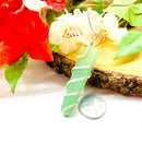 Green Aventurine Pencil Pendants