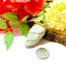 Green Aventurine Natural Shaped Pendants (Luck and Opportunity)