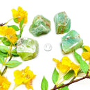 Green Calcite Rough  (Healing for Heart & Lungs)