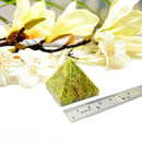 Green Unakite Pyramid (Healing & Regeneration)