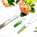 Green Aventurine Pencil Pendants
