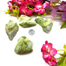 Green Imperial Jasper Rough (Overcoming Fear & Self-restrictions)