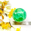 Green Fluorite Sphere (Growth & Education)