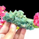 Green Heulandite Cluster (Healing & Compassion)