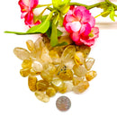 Golden Rutile Quartz Tumble (Psychic Communication and Protection)