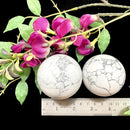 Howlite Sphere (Peace & Calm)