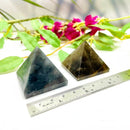 Indian Smoky Quartz Pyramid (Grounding & Detoxification)
