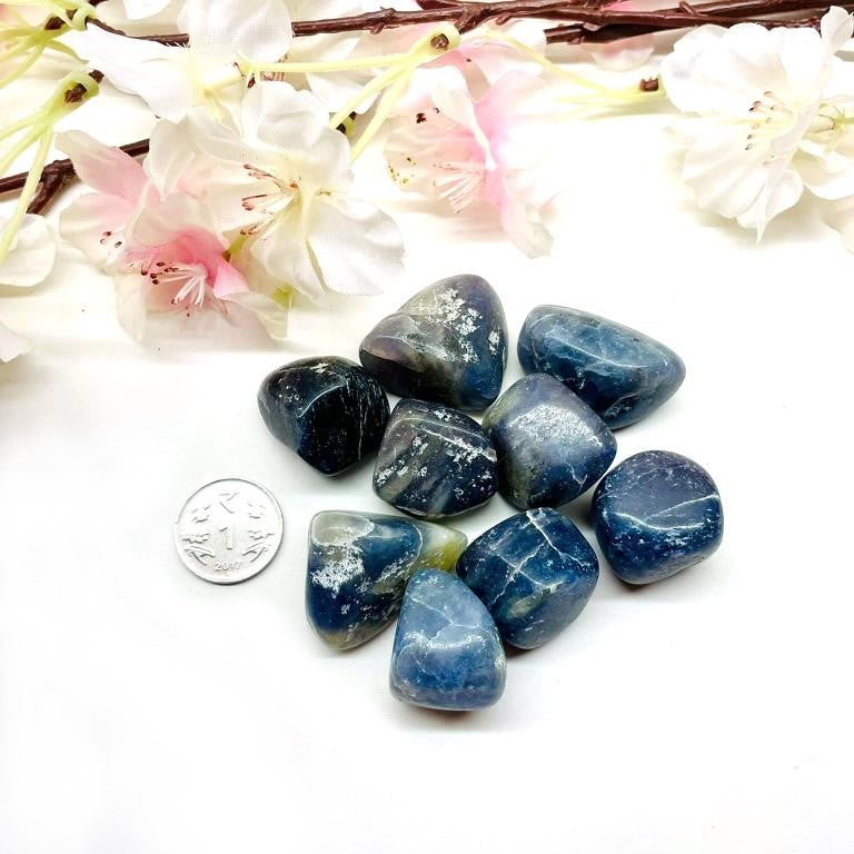 Iolite Tumble (Clairvoyance and Mental Clarity)
