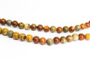 Picasso Jasper 8 mm Round 108 + 1=109 Beads Stone Jaap Mala