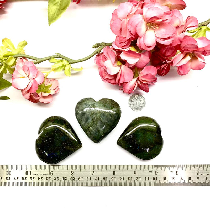 Labradorite Heart (Psychic abilities and Higher Consciousness)