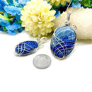 Lapis Lazuli Flat Pendants (Truth & Destiny)