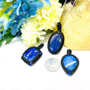 Lapis Lazuli Flat Pendants (Truth & Destiny)