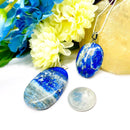 Lapis Lazuli Flat Pendants (Truth & Destiny)