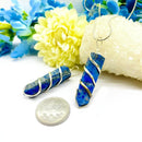 Lapis Lazuli Pencil Pendants (Communicating our Truth)