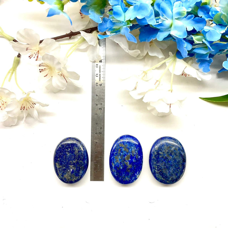 Lapis Lazuli Palmstone (Wise and Honest Communication)