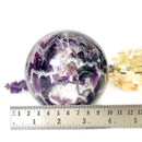 Large Chevron Amethyst Spheres (Scrying & Meditation)