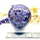 Large Chevron Amethyst Spheres (Scrying & Meditation)