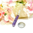 Lepidolite Pencil Pendants (Mood Enhancing)