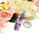 Lepidolite Pencil Pendants (Mood Enhancing)