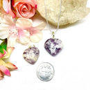 Lepidolite Smooth Surface Pendants (Emotional Balance)