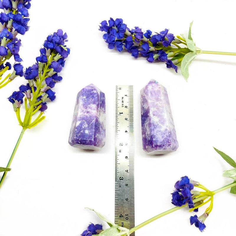Lepidolite Tower (Emotional Balance and Peace)