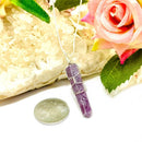 Lepidolite Pencil Pendants (Mood Enhancing)