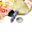 Lepidolite Pencil Pendants (Mood Enhancing)