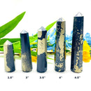 Marcasite with Pyrite Tower (Meditation & Manifestation)