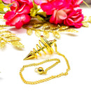 Metallic Brass Alloy Pendulum