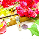 Rainbow Moonstone Pencil Pendants (Divine Feminine & Intuition)