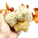 Mordenite on Stilbite (Meditation & Peace)