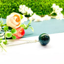 Moss Agate round shape Pendant