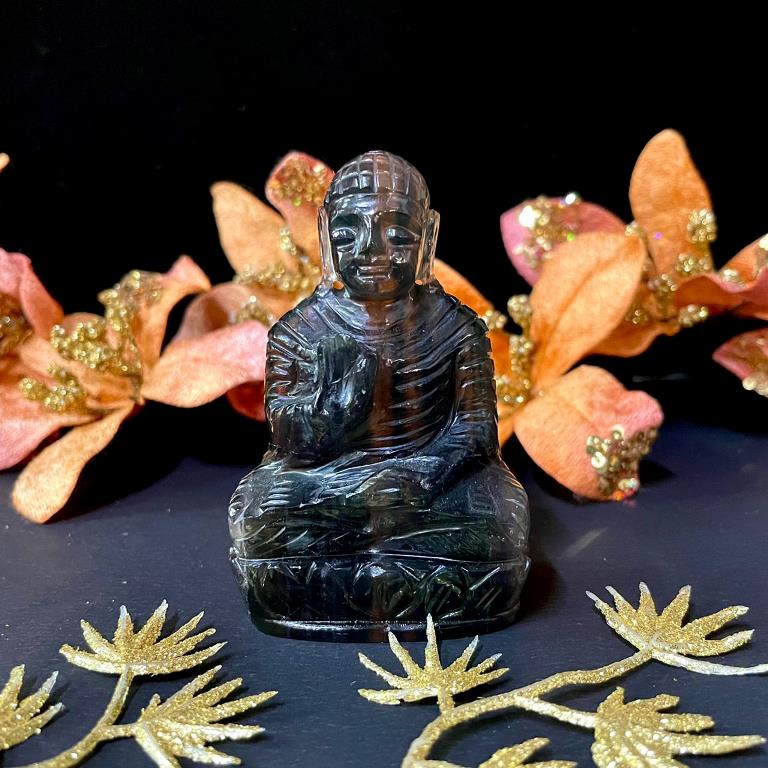 Multi Fluorite Sitting Buddha