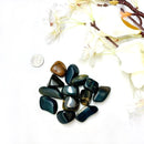 Multi-tiger Eye Tumble (Courage and Patience)