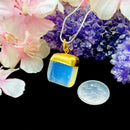 Opalite Smooth Surface Pendants (Yin-Yang Balance)