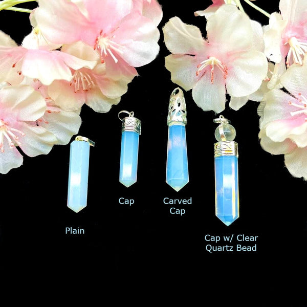 Opalite Pencil Pendants