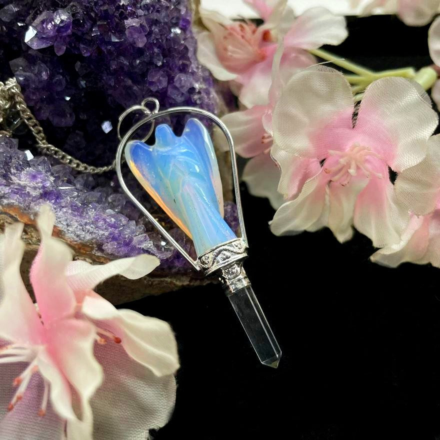 Black Obsidian Natural Crystal Stone Point Pendulum For Dowsing At ₹ 249/piece In Khambhat - Foto 2