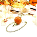 Orange Aventurine Pendulum
