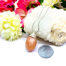 Orange Aventurine Assorted Pendants (Luck & Self-Worth)