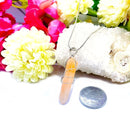 Orange Aventurine Pencil Pendants
