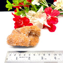 Orange Calcite Cluster on Matrix AAA (Passion & Detox)