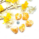 Orange Calcite Rough (Motivation & Creativity)