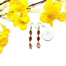 Goldstone Earrings (Creativity & Confidence)